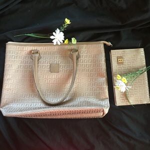 Cute bag with matching clutch